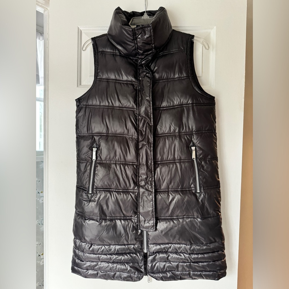 Sam Edelman Long Puffer Vest size XS